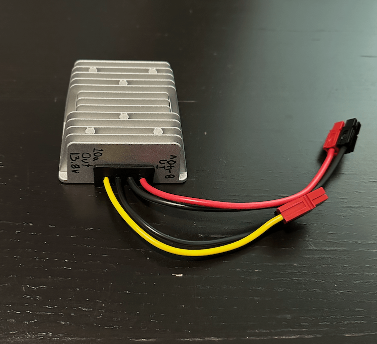 Buck converter with attached Powerpoles